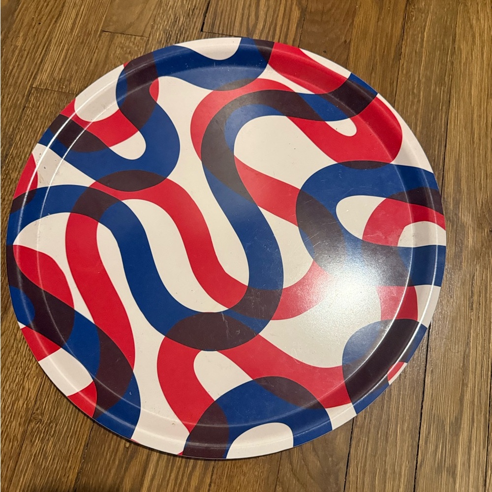 Ikea limited edition Elegant White Circular Tray